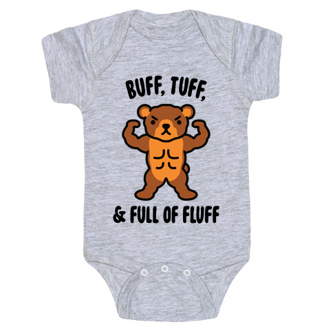 Buff, Tuff, & Full of Fluff Baby One-Piece