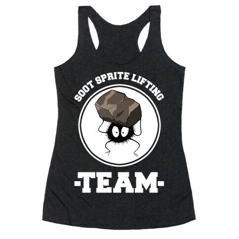 Soot Sprite Lifting Team Racerback Tank Top