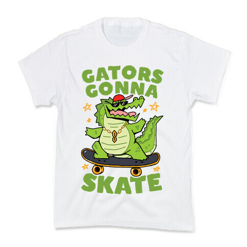 Gators Gonna Skate Kids T-Shirt