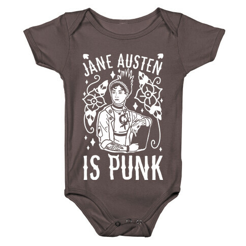 Jane Austen Is Punk Baby One-Piece