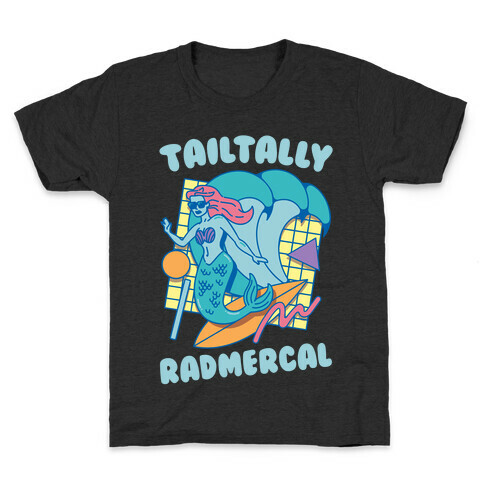 Tailtally Radmercal White Print Kids T-Shirt