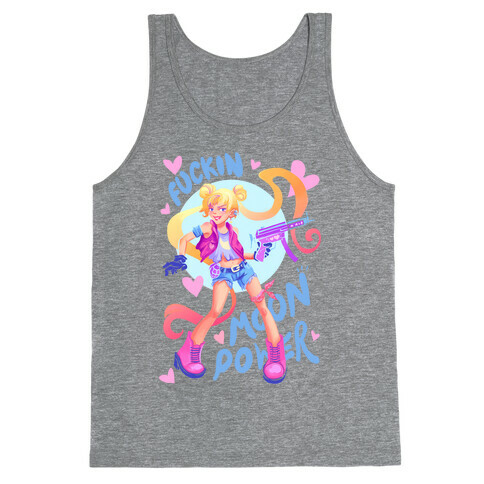 F***in Moon Power Tank Top