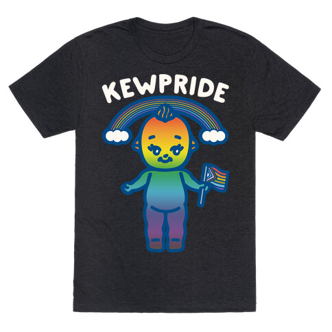 Kewpride White Print T-Shirt