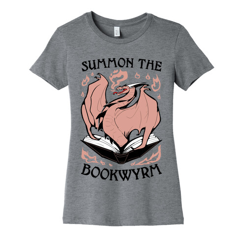 Summon The Bookwyrm Womens T-Shirt