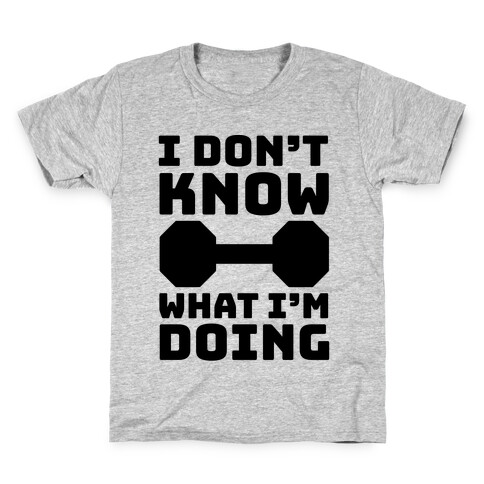 I Don't Know What I'm Doing Kids T-Shirt