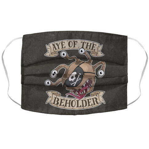 Aye Of The Beholder Accordion Face Mask