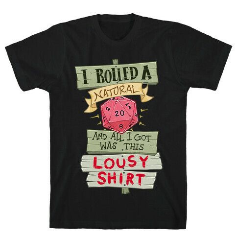 I Rolled A 20 And All I Got Was This Lousy Shirt T-Shirt