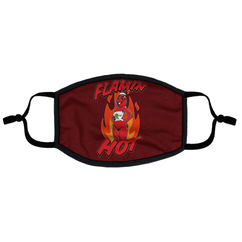 Flamin' Hot Sexy Hot Sauce Flat Face Mask