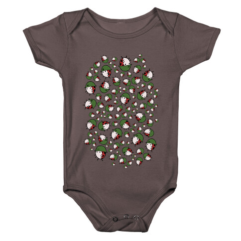 Ladybug Invasion Baby One-Piece