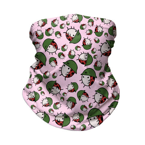 Ladybug Invasion Neck Gaiter