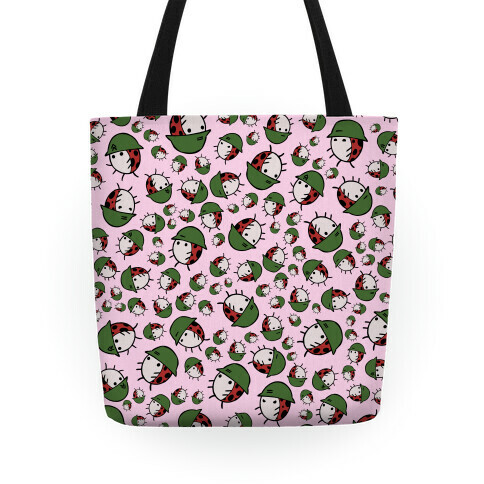 Ladybug Invasion Tote