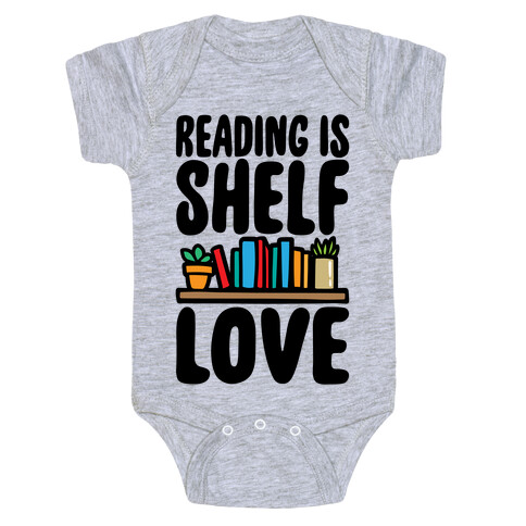 Reading Is Shelf Love Baby One-Piece