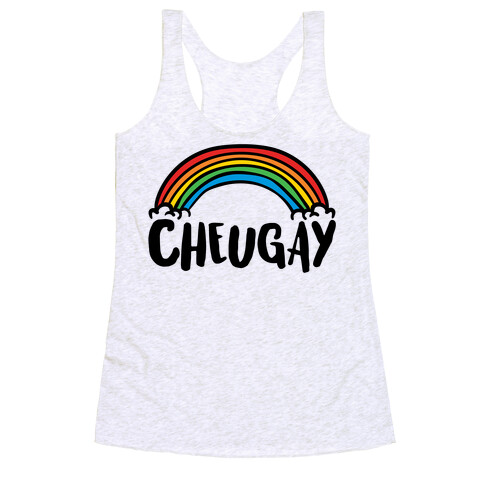 Cheugay Parody Racerback Tank Top