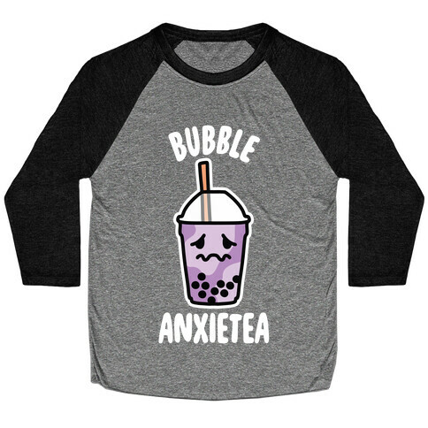 Bubble Anxietea Baseball Tee