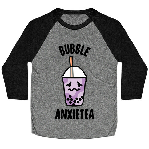 Bubble Anxietea Baseball Tee