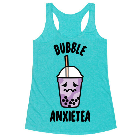 Bubble Anxietea Racerback Tank Top