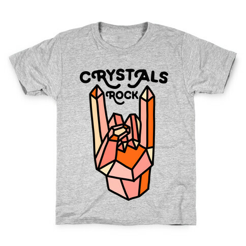 Crystals Rock Kids T-Shirt