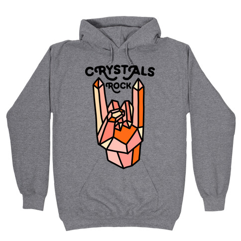 Crystals Rock Hooded Sweatshirt