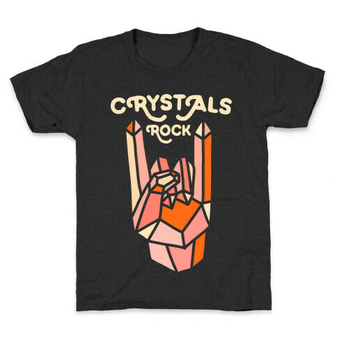 Crystals Rock Kids T-Shirt