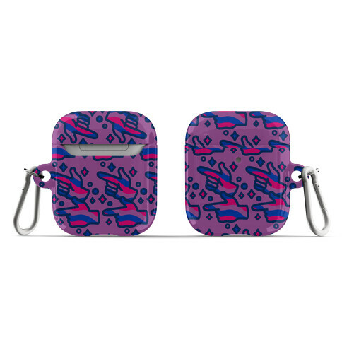 Bisexual Pride Finger Guns AirPod Case