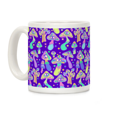 The Mushrooms Have Eyes Coffee Mug