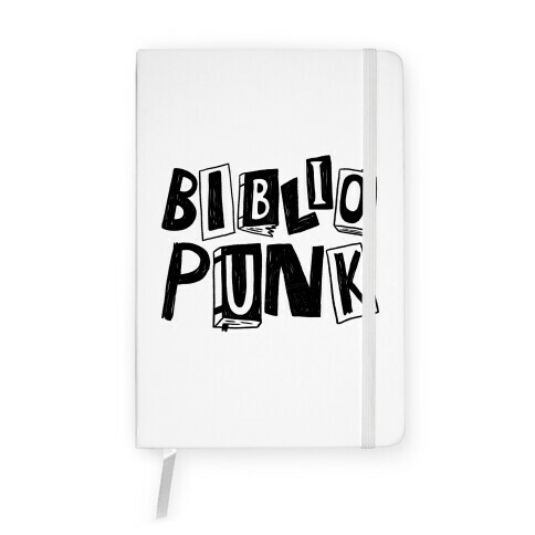 Bibliopunk Text Notebook