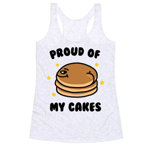 Proud of My Cakes Racerback Tank Top