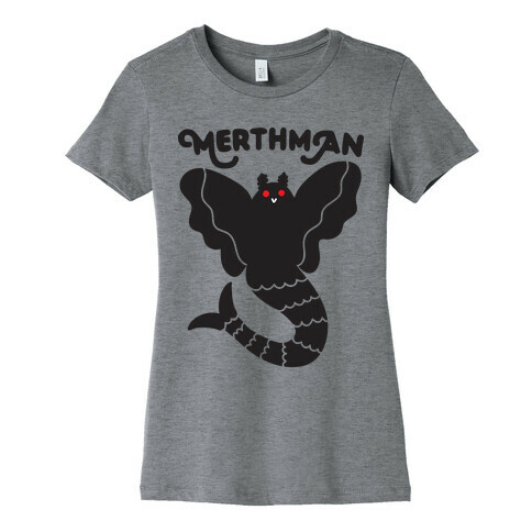 Merthman (Mermaid Mothman) Womens T-Shirt