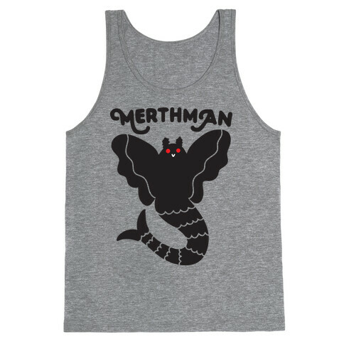 Merthman (Mermaid Mothman) Tank Top