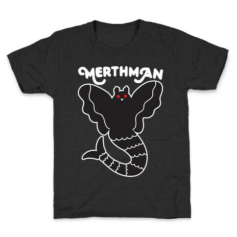 Merthman (Mermaid Mothman) Kids T-Shirt