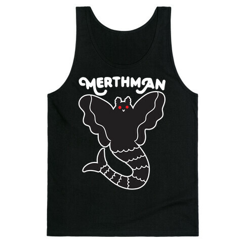 Merthman (Mermaid Mothman) Tank Top