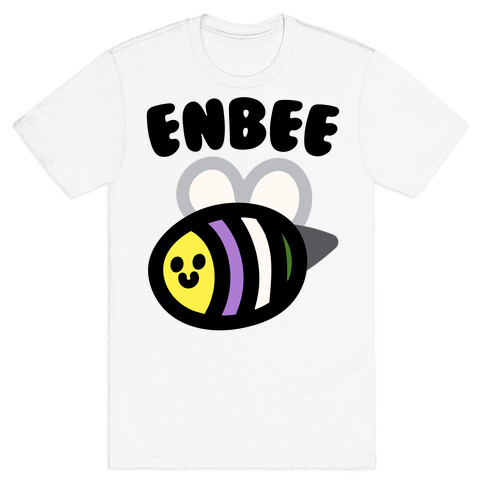 Enbee Enby Bee Gender Queer Pride T-Shirt