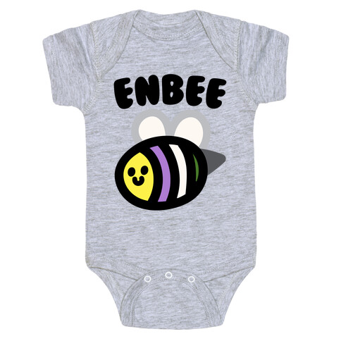 Enbee Enby Bee Gender Queer Pride Baby One-Piece