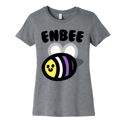 Enbee Enby Bee Non Binary Pride Womens T-Shirt