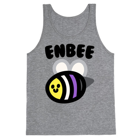 Enbee Enby Bee Non Binary Pride Tank Top