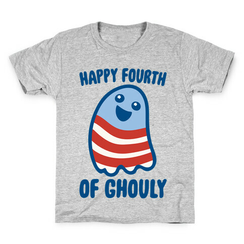 Happy Fourth of Ghouly  Kids T-Shirt