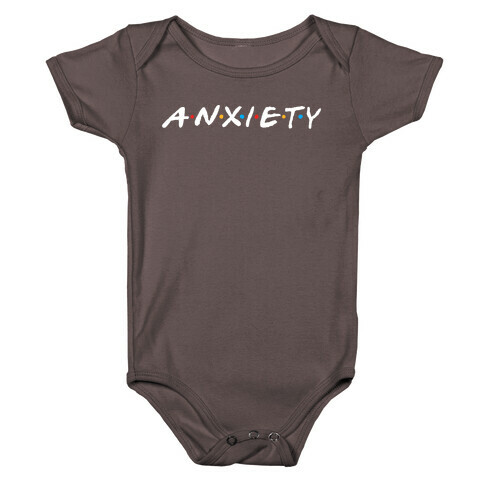 Anxiety Acquaintances  Baby One-Piece