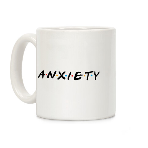 Anxiety Acquaintances  Coffee Mug