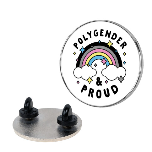 Polygender And Proud Pin