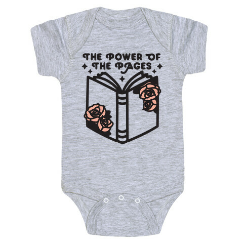 The Power Of The Pages Baby One-Piece