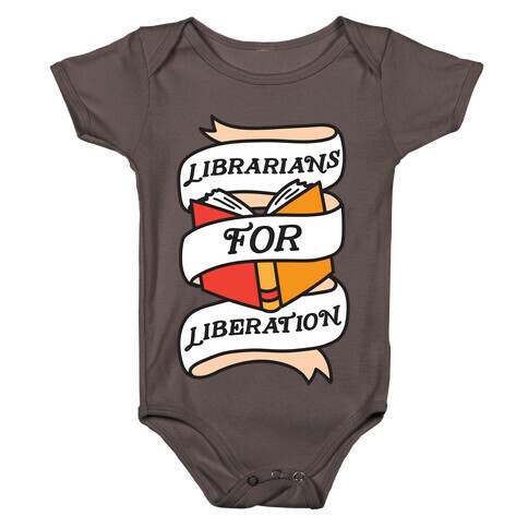 Librarians For Liberation Baby One-Piece