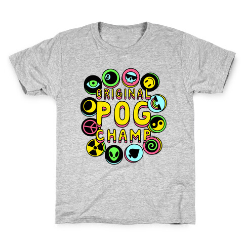 Original POG Champ Kids T-Shirt