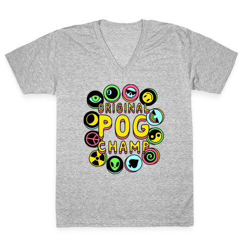 Original POG Champ V-Neck Tee Shirt