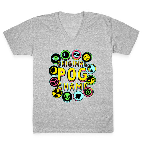 Original POG Champ V-Neck Tee Shirt