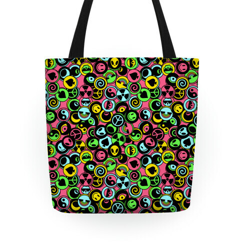 Pogs Collection Pattern Tote