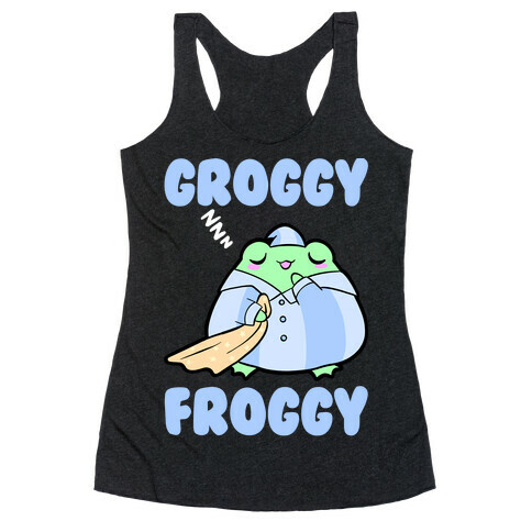 Groggy Froggy Racerback Tank Top