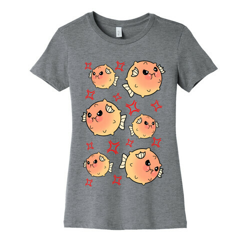 Angy Pufferbois Pattern Womens T-Shirt