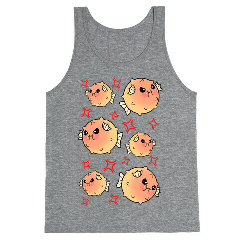 Angy Pufferbois Pattern Tank Top