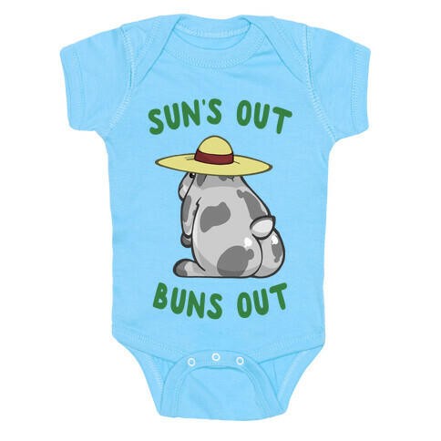 Sun's Out Buns Out Bunny Baby One-Piece