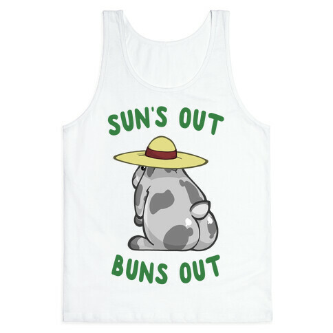 Sun's Out Buns Out Bunny Tank Top